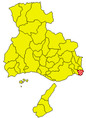 尼崎市位置図