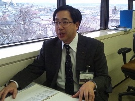写真：原田次長