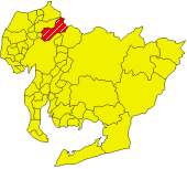 春日井市位置図