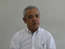 写真：矢部参事