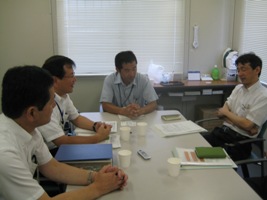 写真：取材風景