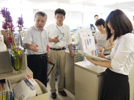 写真：職場巡視その3