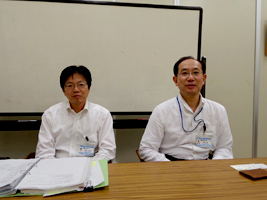 兵頭氏、田中氏