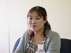 写真:人事課主査の小山 美穂氏