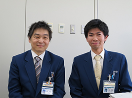 岩崎課長代理と川嶋氏