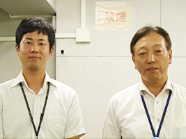 太田 晃氏(右)と廣瀬氏(左)