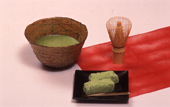 抹茶と和菓子