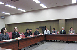 市職員安全衛生委員会の視察