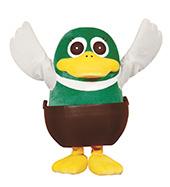 写真：広報キャラクターのガーヤちゃん