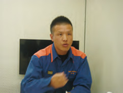 写真：佐藤主任