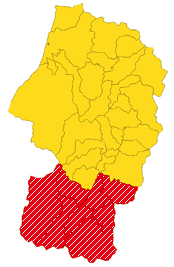 図：山形県置賜広域行政事務組合の位置図